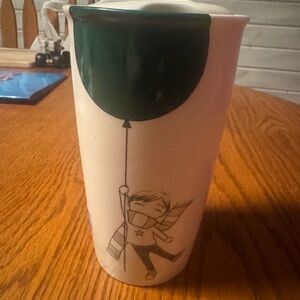 Starbucks Ceramic Mug with Black Base